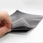 A4 Magnetic Sheet, Self-Adhesive, White, 0.5 mm, 1 mm or 1.5 mm Thick