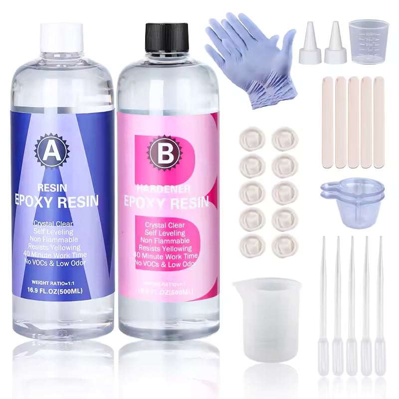 Epoxy Resin Kit for Professional and Creative Applications
