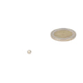 Small shiny 4 mm silver ball magnet with powerful attraction for various applications