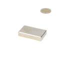 Neodymium block magnet 60 x 30 x 10 mm N45, nickel-plated