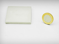 Neodymium block magnet 40 x 40 x 4 mm N45, nickel-plated