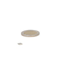 Neodymium block magnet 5x5x1 mm with metallic silver finish for technical applications