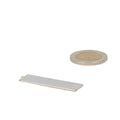 Neodymium block magnet 60 x 10 x 2 mm N45, nickel-plated