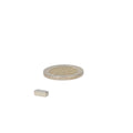 Neodymium block magnet 8 x 3 x 2 mm N45, nickel-plated