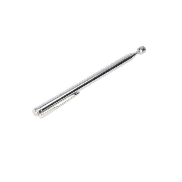 Silver pick up tool metal objects with slender retractable design of 7 x 600 mm