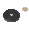 Pot Magnet with Rubber Coating 66mm with M6 Internal Thread