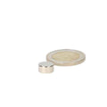 Silver-coloured cylindrical powerful neodymium magnet disc magnet 10 x 6 mm n45 of neodymium