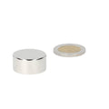 Neodymium disc magnet 23.81 x 12.7 mm N48, nickel-plated