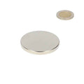 Neodymium disc magnet 42 x 5 mm N48, nickel-plated
