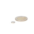 Neodymium disc magnet 7 x 2 mm N48, nickel-plated