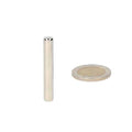 Neodymium rod magnet (cylinder) 6 x 50 mm N48, nickel-plated
