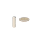 Neodymium rod magnet (cylinder) 9 x 25 mm N48, nickel-plated