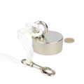 Fishing magnet with rope and accessories ø70×30 mm removing metal objects with 300kg pull force excellent choice