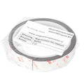 Self-adhesive neodymium magnetic tape 20x1000mm black with white 3m label wrapped for strong fastening